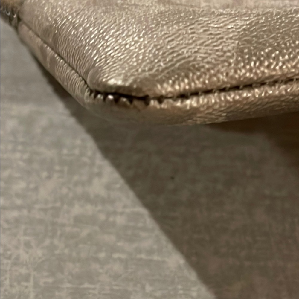 NWOT Coach Beige Monogram Wristlet Adjustable Wrist Strap 4X6” - Picture 5 of 14